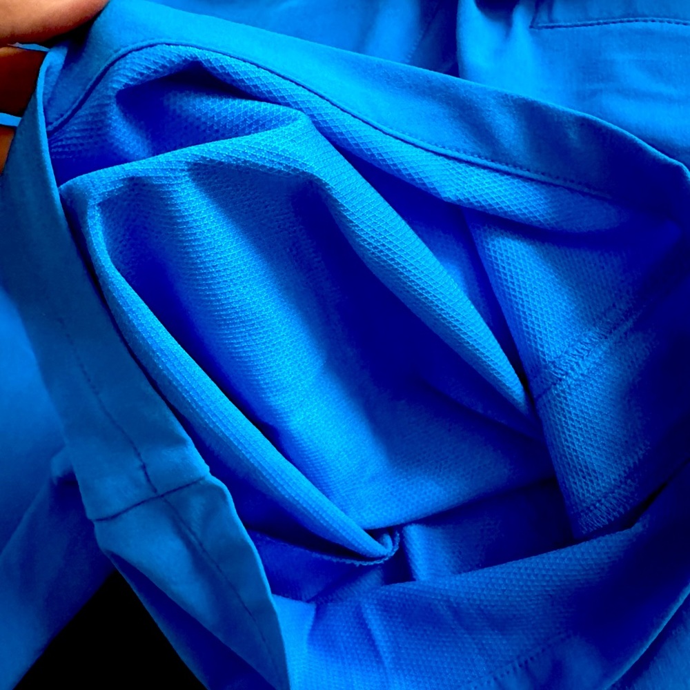 NIKE Dri-Fit Hybrid Flex Golf Shorts Blue Men's Size 36 - Picture 5 of 5